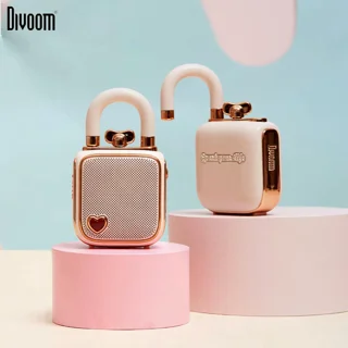 اسپیکر بلوتوثی Divoom Love Lock Mini Pink
