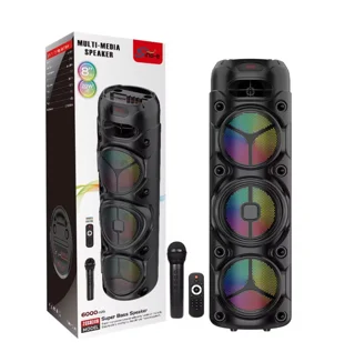 اسپیکر 3 باند ۹۵ سانتی با میکروفون بی سیمzqs-8308