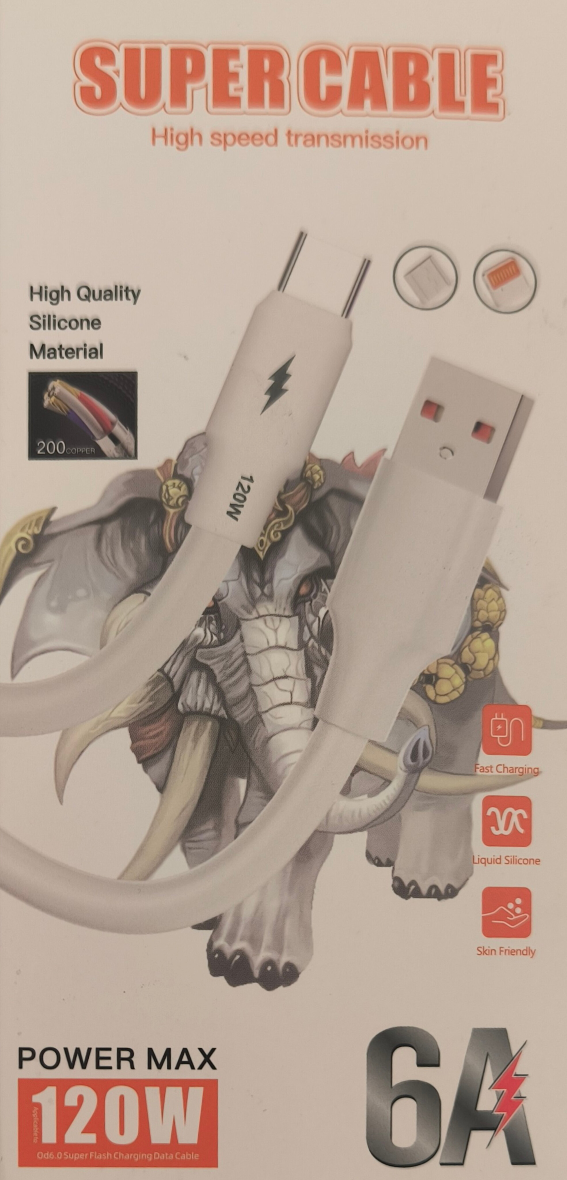 کابل شارژ مدل A950 میکرو