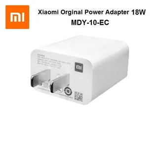 شارژر 18 وات شیائومی اداپتور اورجینال 100 درصد اصلی سرجعبه کلگی شارژر 18w شیائومی Original Xiaomi MD